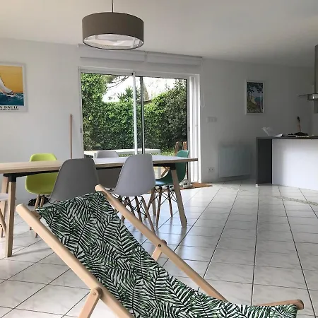 Maison A 10mn A Pieds De La Ferienhaus La Baule-Escoublac